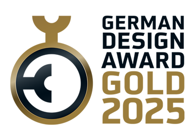 Siegel: German Design Award 2025 Gold für die Yello App
