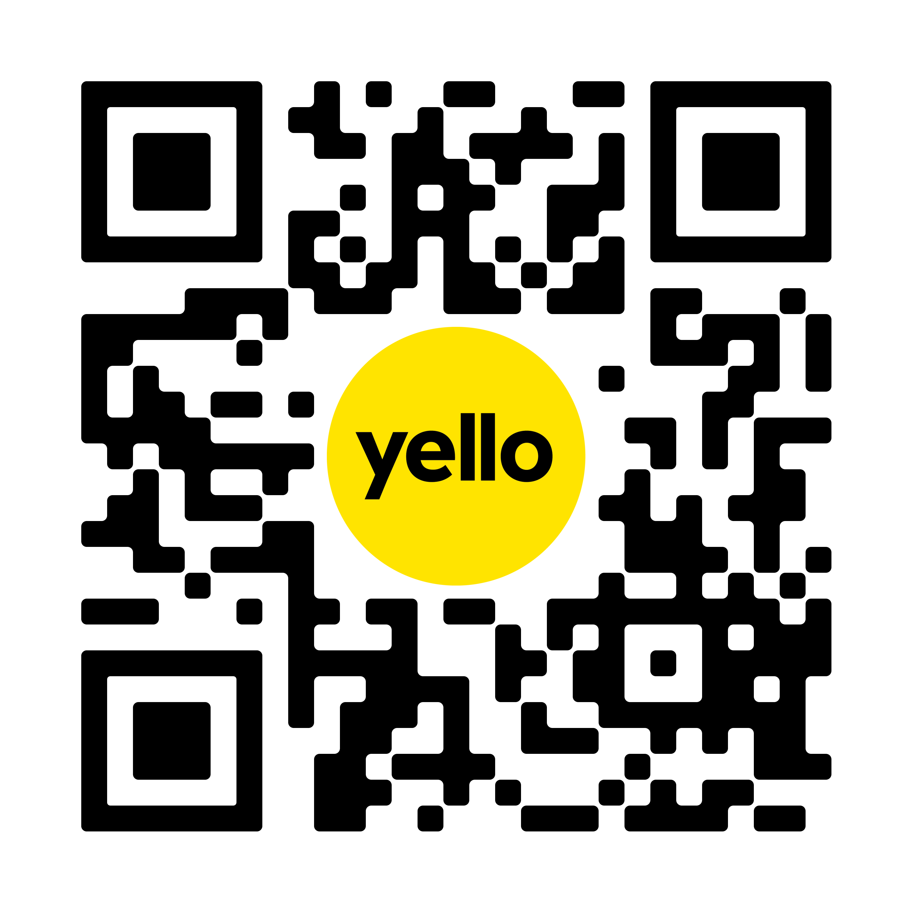 QR Code Download Yello App